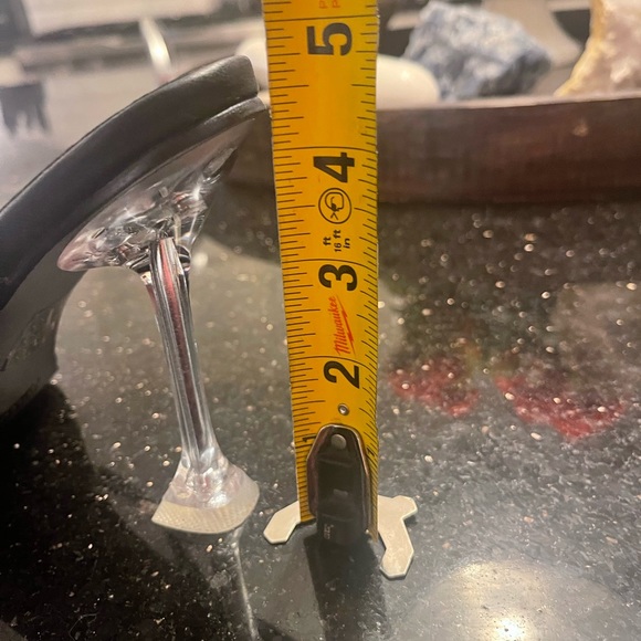 So me.. black heels, 4.5 “, like new - Picture 2 of 5